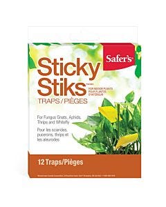 Safer's&reg; Sticky Stiks Fungus Gnat Traps