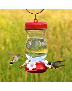 Perky-Pet<sup>®</sup> 24 oz Top Fill Glass Hummingbird Feeder