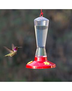 Perky-Pet® Clear Plastic Hummingbird Feeder, LIfestyle 1