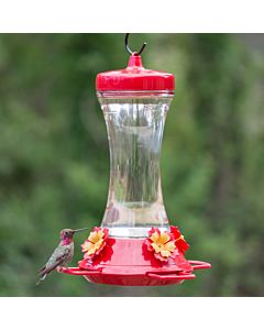 Perky-Pet® Adjustable Perch Glass Hummingbird Feeder