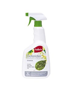 Safer's® Defender Garden Fungicide Ready-To-Use Spray III - 1 L - 1 or 3-Pack