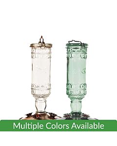 Perky-Pet&reg; Antique Bottle Glass Hummingbird Feeder - 10 oz