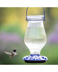 Perky-Pet® Grand Oasis Top-Fill Glass Hummingbird Feeder, Lifestyle 1