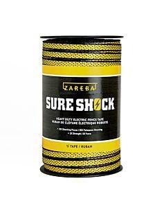 Zareba&reg; Heavy-Duty Sure Shock&reg; 1/2 Inch Yellow Polytape