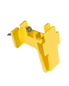 Zareba® Yellow Polytape Wood Post Insulator