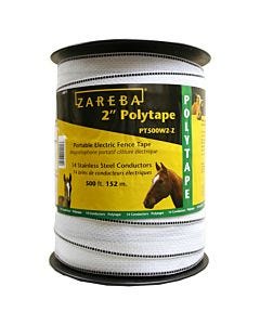 Zareba® White 2 Inch Polytape