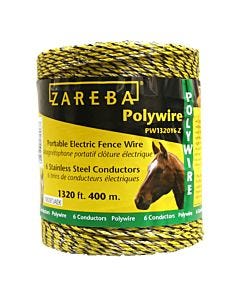 Zareba® Yellow 6 Conductor Polywire