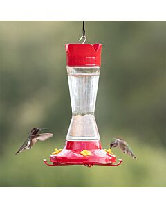 Perky-Pet® Pinch Waist Glass Hummingbird Feeder, Lifestyle