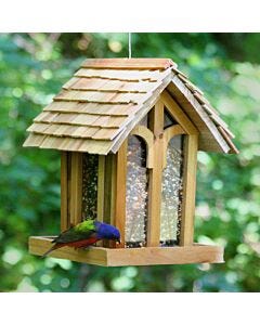 Perky-Pet® Mountain Chapel Bird Feeder, lifestyle