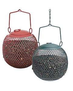 Perky-Pet® Seed Ball Wild Bird Feeder, red or green