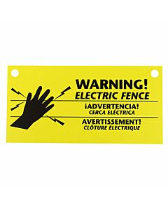  Zareba® Electric Fence Warning Signs