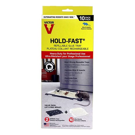 Hold-Fast Refillable Mouse Trap